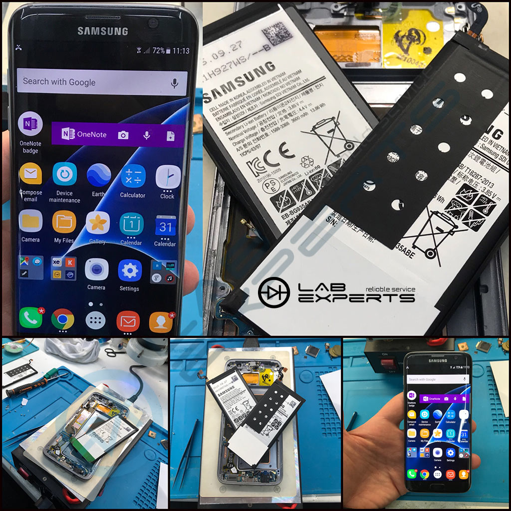 Αλλαγή μπαταρίας σε Samsung S7 Edge G935F