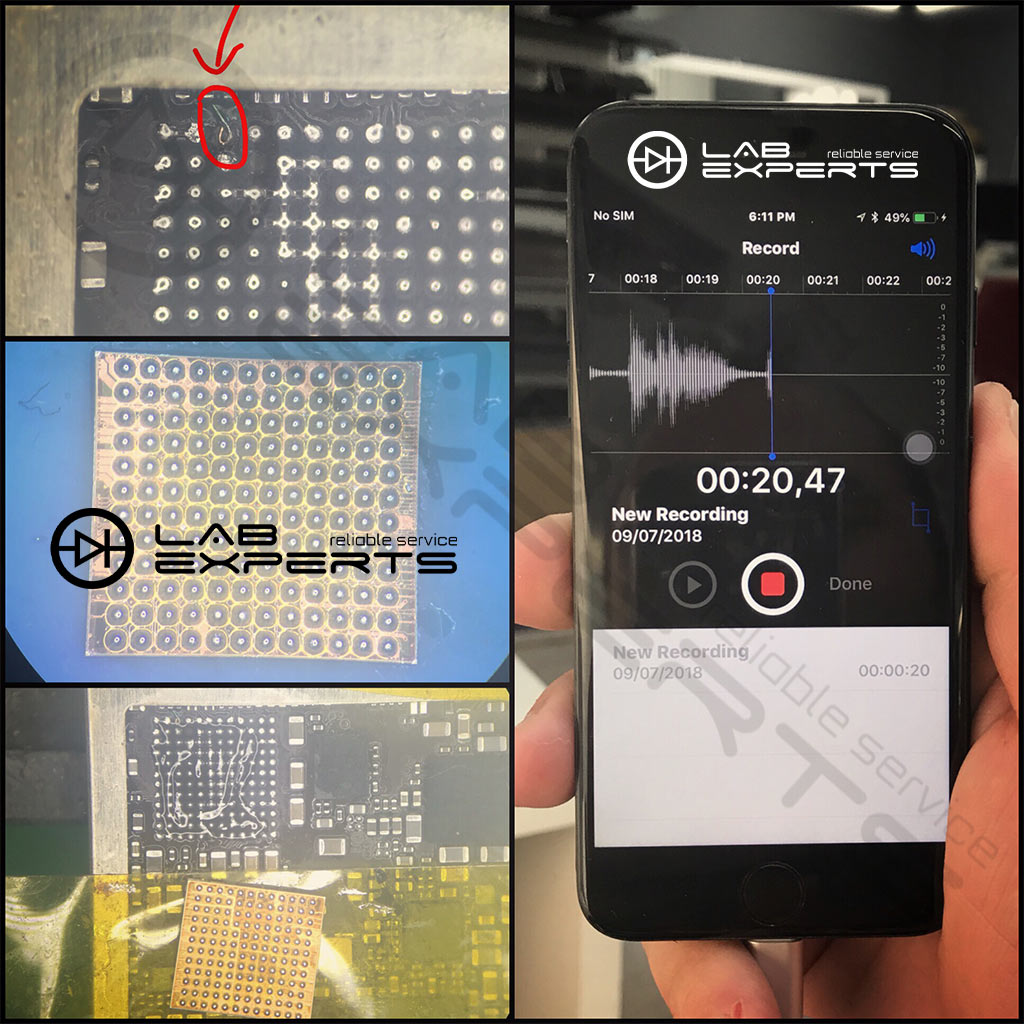 Επισκευή Audio IC σε iPhone 7